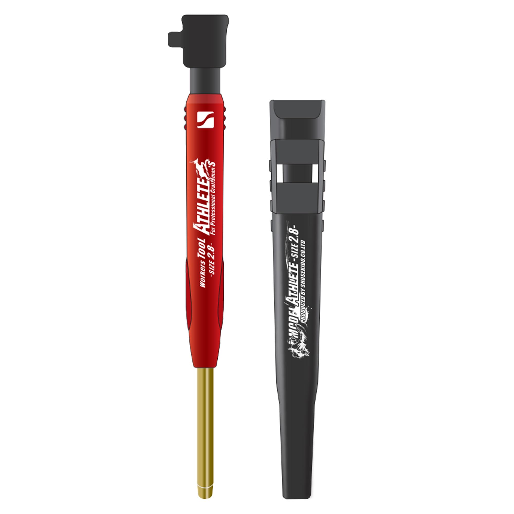 Amazon.co.jp: 祥碩堂 MODEL ATHLETE 丸芯 2.8mm ASL-H001 ノック式